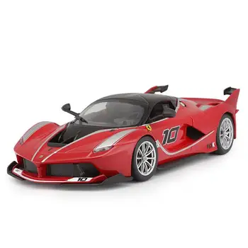 

Ferrari Fxxk #75 1/24 Alloy Diecast Model Car Decorations Home Static Simulation Mini Car Collection Toys Miniature Cars Metal