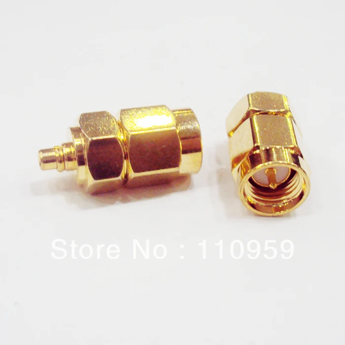 DHL/EMS РЧ коаксиальный con tor SMA-MMCX-JJ(50 Ом) SMA с резьбой игла поворот MMCX needle-A2