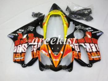 

Injection Mold New ABS Fairings Kit Fit for HONDA CBR 600 F4i FS 04 05 06 07 CBR600 2004 2005 2006 2007 body set orange