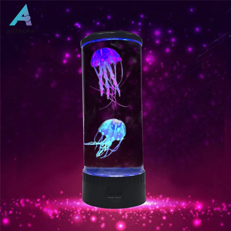 ASTRORA светодиодный Фэнтези медузы лампа круглая с 5 изменение цвета светильник эффекты желе аквариум Новинка светильник ing