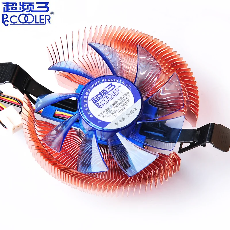 Pccooler Чистый медный кулер для процессора ультра тонкий 33 мм HTPC 1U мини Чехол все в