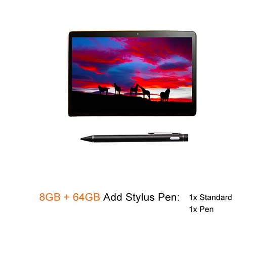 8GB 64GB Pen 12 дюймов 2560x1600 MTK 6797X27 10 ядерный Android 8,0 планшетный ПК 8 Гб ram 64 Гб rom Двойная камера 4G LTE 2 в 1 планшеты - Комплект: 8GB 64GB Pen