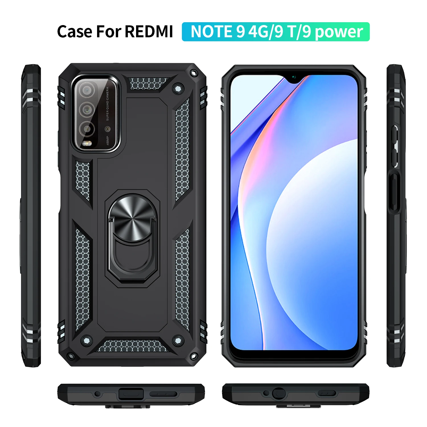 Amazon Xiaomi Redmi 9a Black Boxxo Tempered Glass Guard For Mi