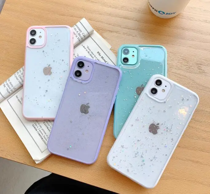 Прозрачный ударопрочный чехол для IPhone 11 Pro Max XS XR X 7 8 Plus|Бамперы| |