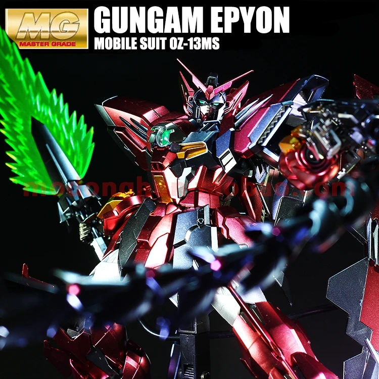 BANDAI MG 1/100 OZ-13MS gundamm Epyon EW версия металлическая окраска до дьявола Гандам Фигурки игрушек