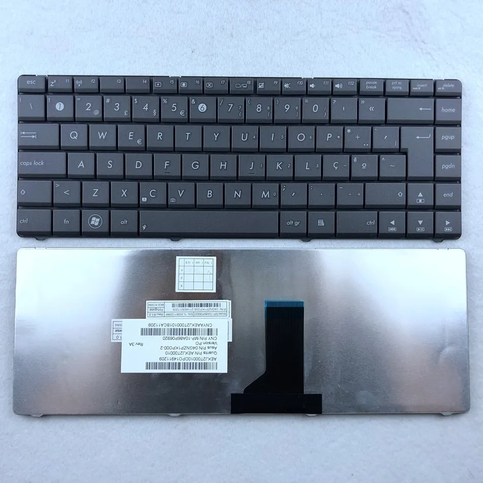 Португальская Клавиатура для ноутбука ASUS K43S K42JZ X43B U41J K42D U31S U31J U31F U35J P31S N43 N43S N43SL P43