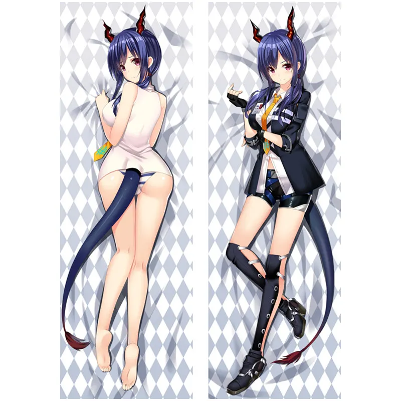 Горячая Аниме игра Arknights наволочка Dakimakura сексуальная девушка 3D двухсторонняя постельные принадлежности обнимая Наволочки для подушек настроить AR02A - Color: Polyester