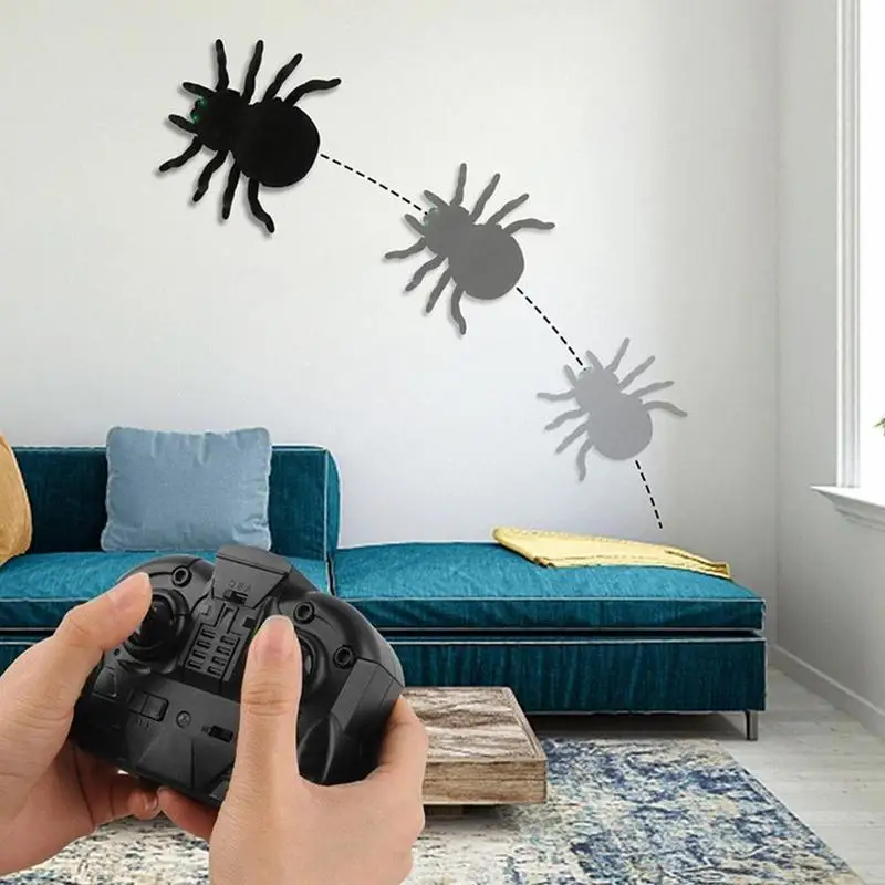 Climbing Spider Remote Control Toys Infrared RC Tarantula Kid Gift Fun Halloween Creepy Spider Simulation Joke Scary Trick
