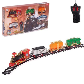

Classic railway, radio control, with smoke