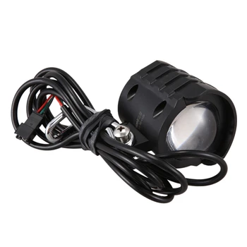 

10 Inches Scooter Headlights for KUGOO Electric Scooter Parts Lightweight Waterproof Led Spotlights Head Light Lamp