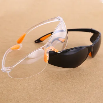 

60pcs Safety Glasses PC Transparent Dust-Proof Anti-wind Driver Goggles Labor Eyewear Splash Outdoor Protective