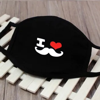 

Masque Protection Lavable Fashion Maschera per il viso Stampa unisex Bella bocca in cotone riutilizzabile antipolvere Maschere p