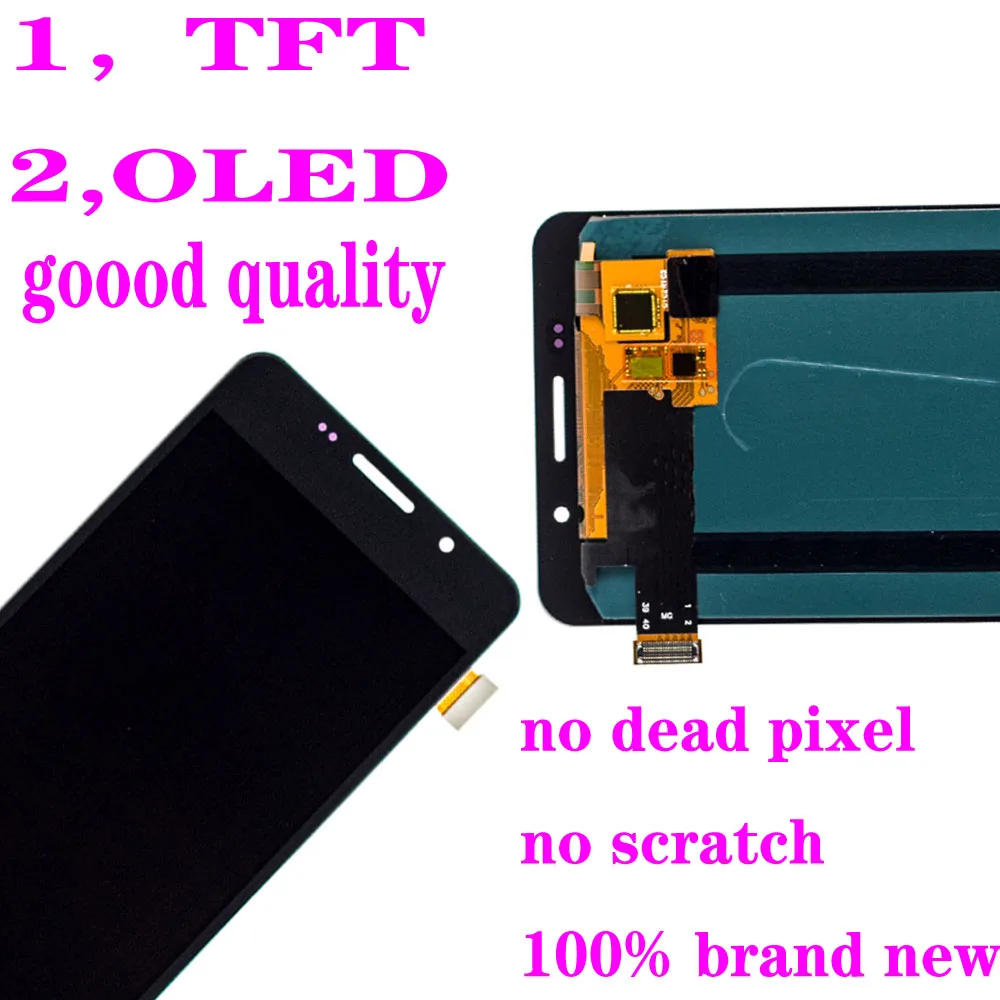 Ceny Do SAMSUNG Galaxy A5 2016 A510 SM A510FD A510F A510M wyświetlacz LCD i ekran dotykowy części zamienne do montażu digitizera