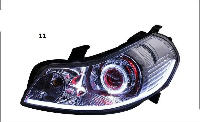 Внешние автомобильные аксессуары, фары в сборе, Luces Para, авто Стайлинг, Светодиодные Автомобильные фары 17 18 для Suzuki SX4