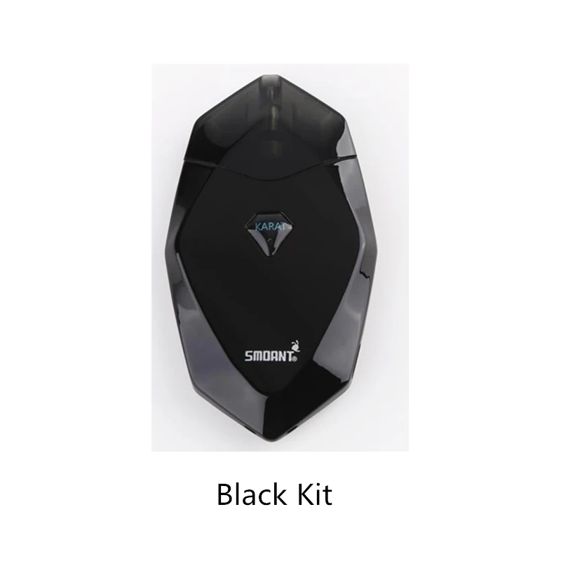 Black Kit Pod Vape комплект Smoant Karat Pod стартовый комплект 370 мАч батарея Ом кварцевая катушка 2 мл Pod электронная сигарета картридж комплект вейпер - Цвет: Black Kit