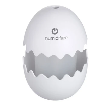 

USB Aroma Humidifier Aromatherapy Fun Egg LED Lights Electric Aromatherapy Essential Oil Aroma Diffuser Office Mist Maker 100Ml