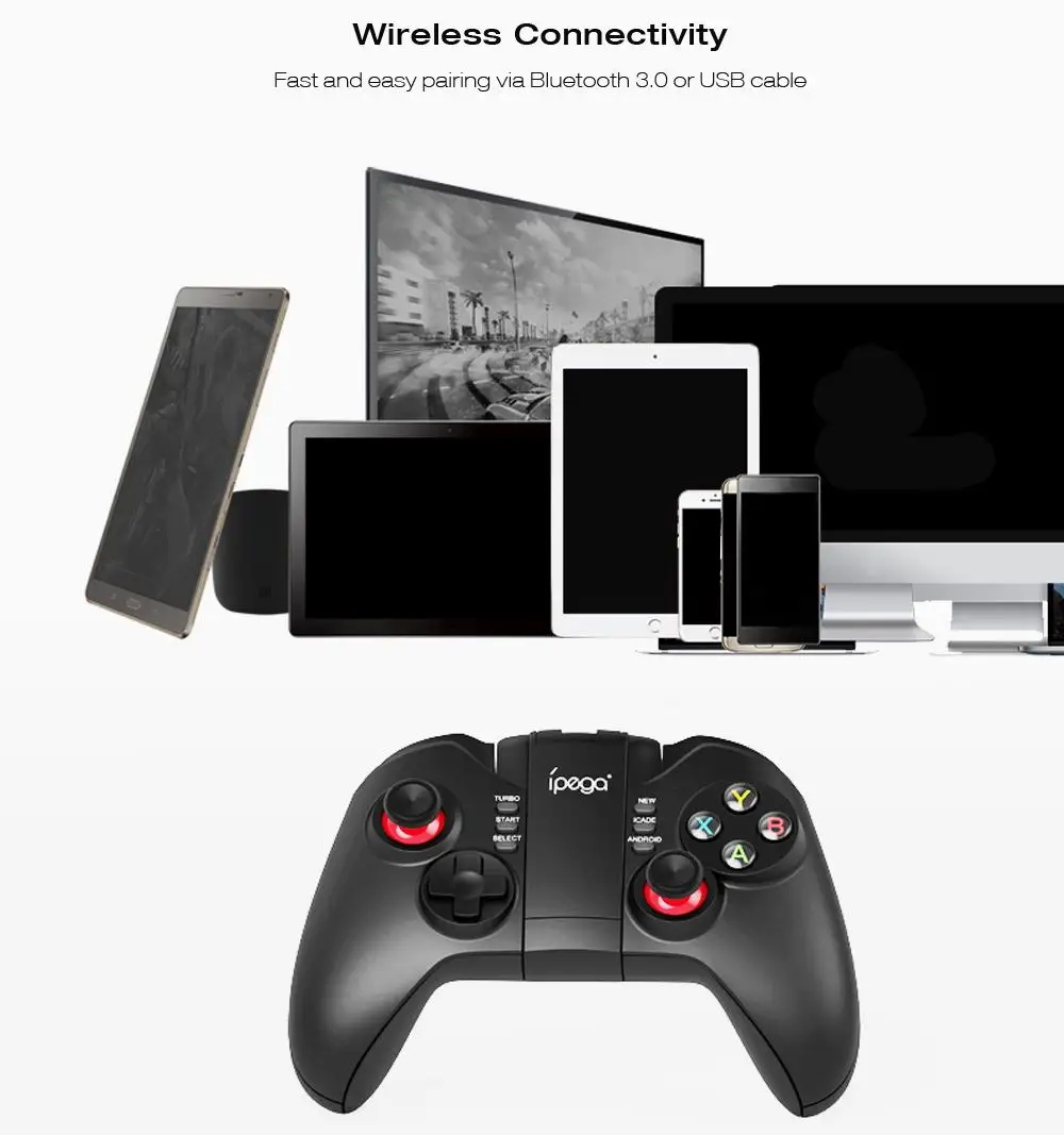 IPEGA PG-9068 PG 9068 для Android IOS PC tv Box Bluetooth 3,0 беспроводной геймпад игровой плеер джойстик