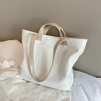 

Large-Capacity Bag Women's Bag 2020 Summer New Fashion All-match Shoulder Bag Textured Portable Tote Bag