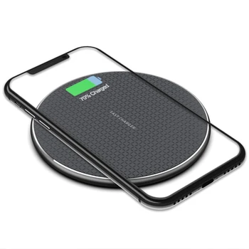 

10W Fast Wireless Charger For iPhone 11 X XS MAX XR Quick Charge 3.0 Qi Wireless Charger Pad For Samsung Xiaomi
