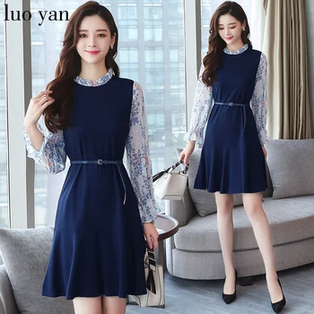 

2020 Autumn Winter New Sexy Mini Dress Plus Size Boho Beach Midi Dresses Korean Elegant Women Party Long Sleeve Bodycon Vestidos