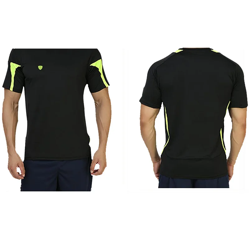 FANNAI Men Gym Shirt Running Shirts Quick Dry Fitness T-shirt Men's Tops Tees Clothing Short sleeve Jerseys Gym Sportswear