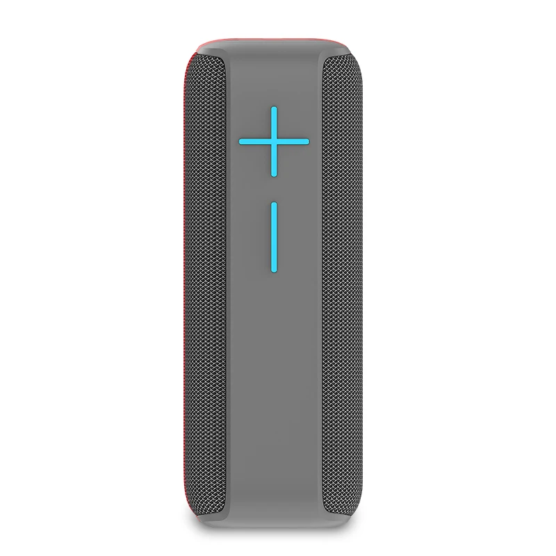 HOPESTAR P15 беспроводной Bluetooth динамик открытый портативный Водонепроницаемый Мини громкоговоритель звук бас система стерео TF FM радио - Цвет: gray