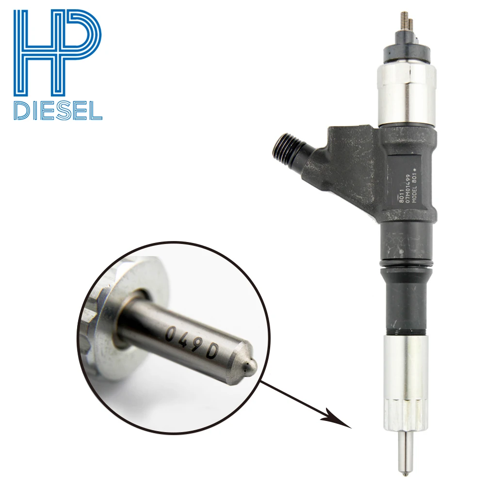 6 шт./лот заводская цена, 095000-8011 инжектор для Denso, дизельное топливо Injector0950008011, стандартное сопло форсунки DLLA145P1049