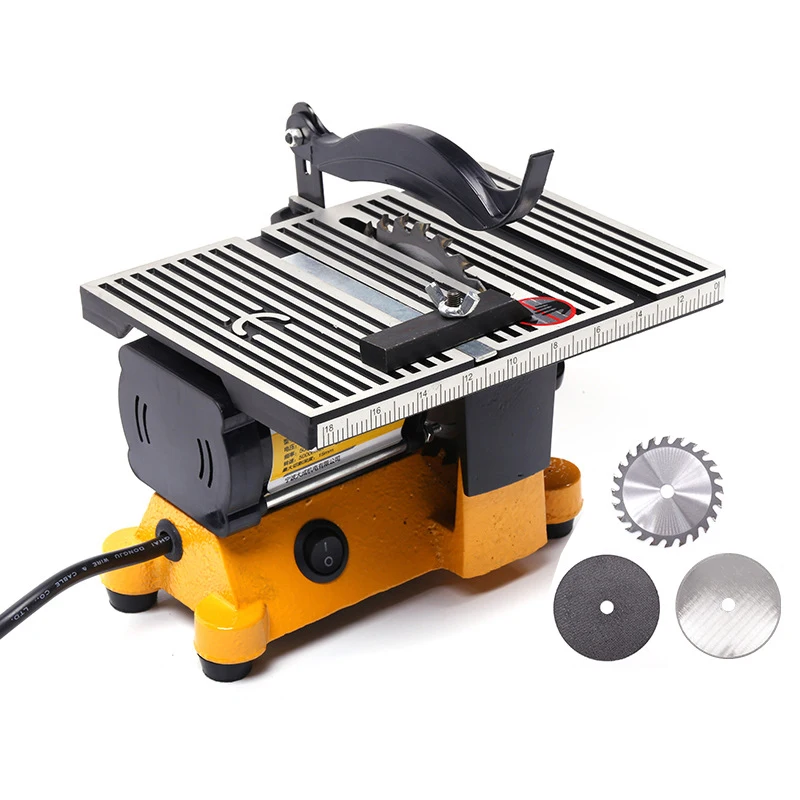 110V 220V Mini Table Saw Handmade Woodworking Bench Lathe Electric 