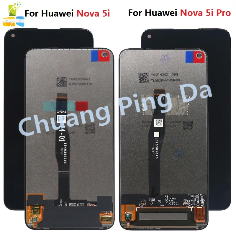 Для huawei Nova 5i ЖК-дисплей Дисплей сенсорный экран планшета GLK-LX1 GLK-LX2 GLK-LX3 Экран для huawei Nova 5i Pro ЖК-дисплей Экран SPN-LX1 SPN-AL00