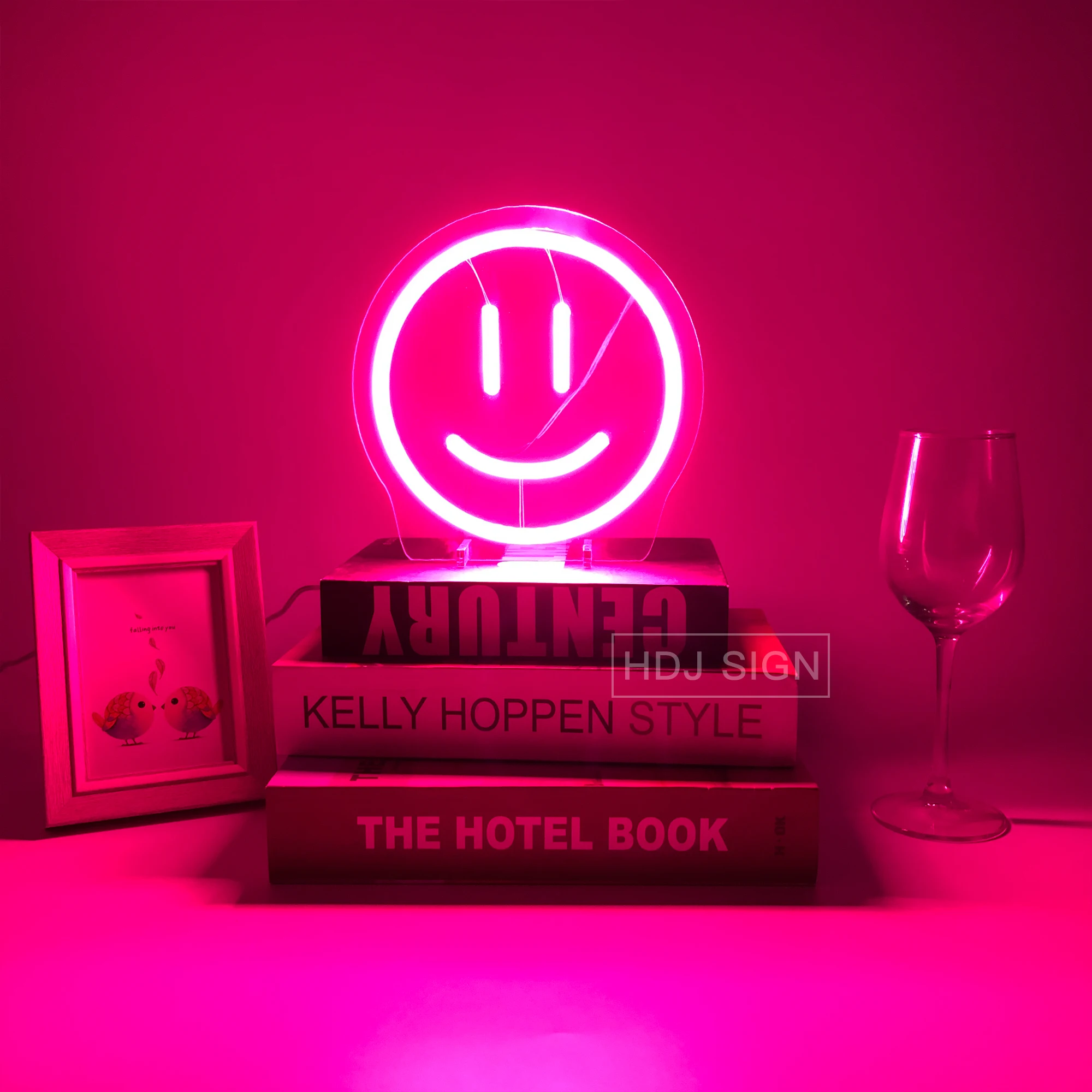 ZPL Smile Neon Sign Decor Led Light For Bar Party Bedroom Gamer Room Decoration Kawaii Room Decor Creative Lamp Night Lights 3d night light