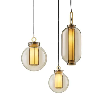 

2020 Hot Seller Retro Ball Pendant Lights Industrial Elegant Light Designer Lighting Home Decor Cafe Shop Vintage Hanging Lamp