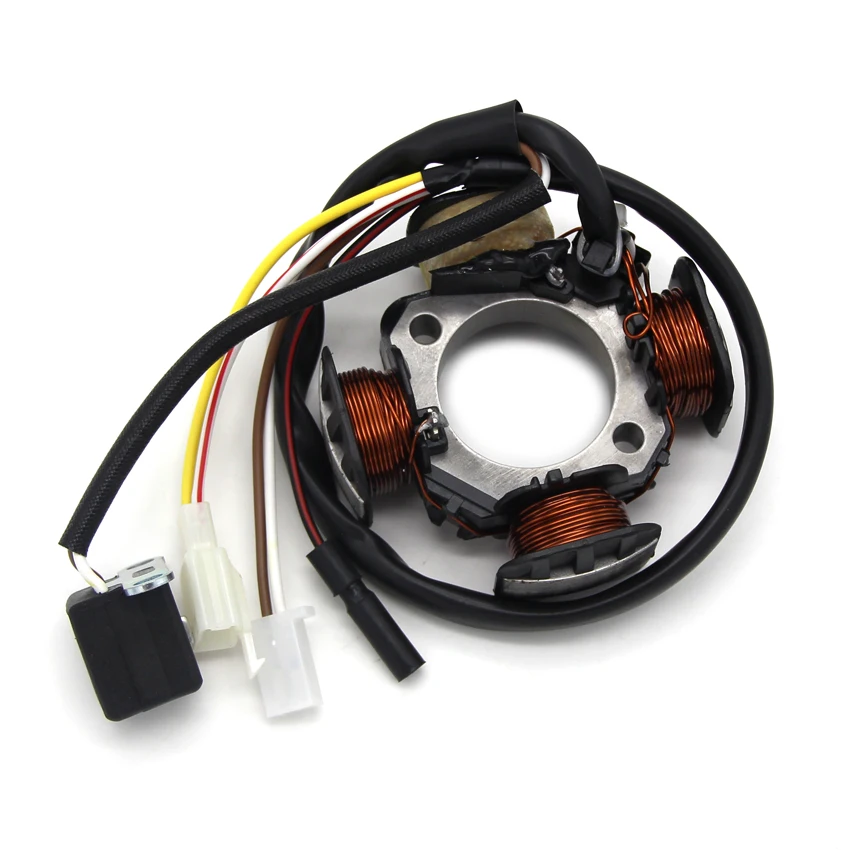 Скутер зажигания обмотка статора Магнето для SUZUKI AG100 адрес V100 1991-2000 32101-41D01