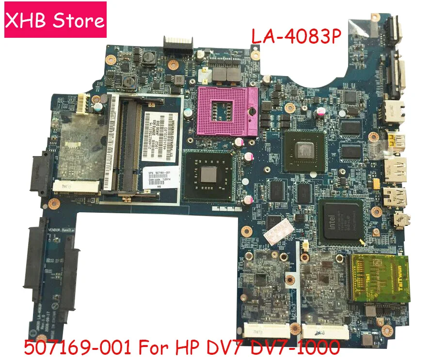 507169-001 для HP DV7 DV7-1000 материнская плата ноутбука 100% протестирована | Компьютеры и