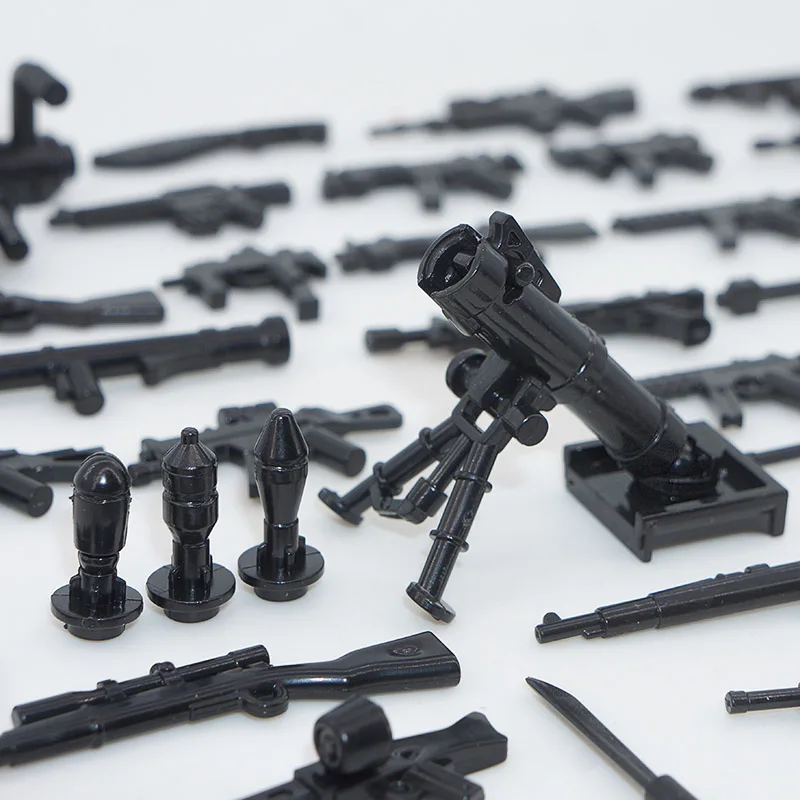 Набор военных строительных блоков WW2 русская американская немецкая армия солдат