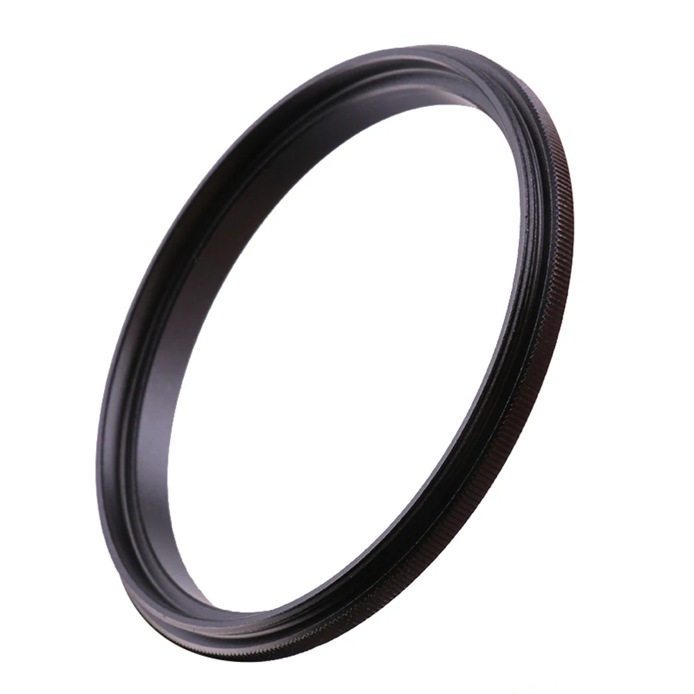 Lens Adapter Lens Filter Adapter Ring Aluminum 49-52-55-58-62-67-72-77-82mm Male to Male Coupling Step Ring Adaptor Dual Camera Macro Lens Reverse Adapter Ring