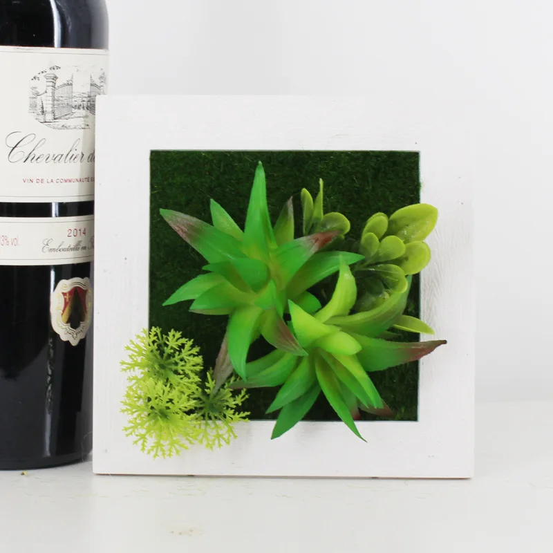 Моделирование 3D растения Страна Стиль стены стикеры Висячие искусственный цветок из пластика рамки для картин магазин Новогоднее украшение подарок - Цвет: 106A