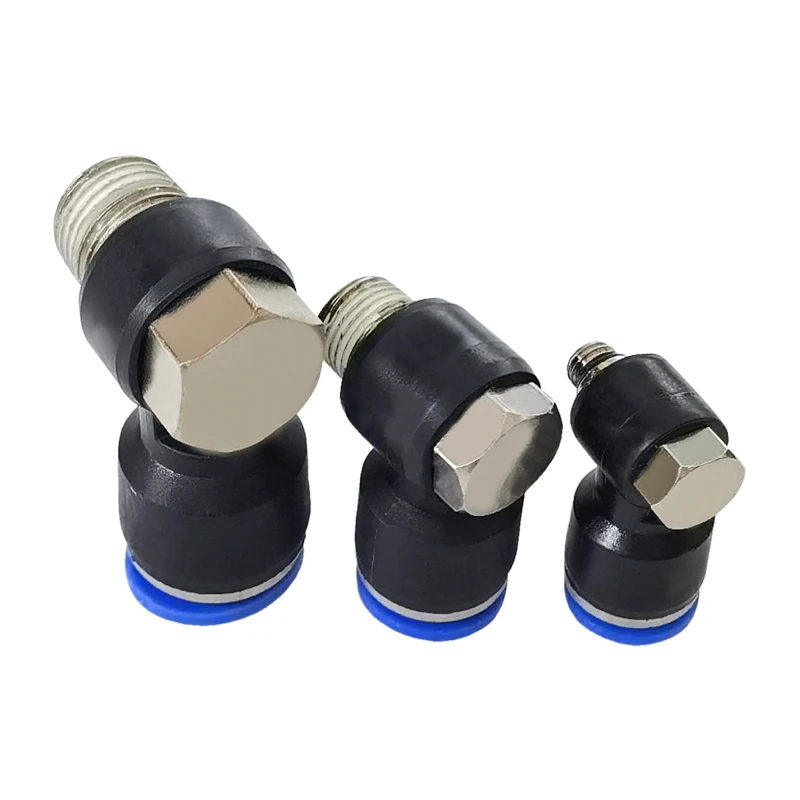 10Pcs Pneumatic อุปกรณ์ PH4-M5,4-01,4-02 6-01,6-02,PH8-01,8-02,PH10-02,PH12-02หกเหลี่ยมชาย Air รุ่น Fitting 1