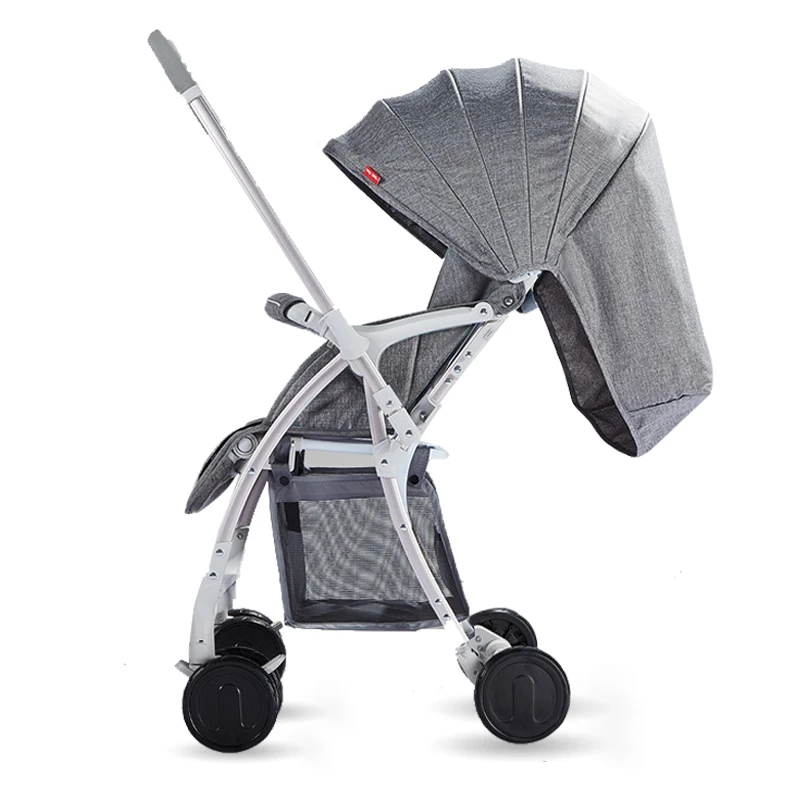 

Baby trolley two-way ultra-light portable folding child baby can sit can lie down simple umbrella car