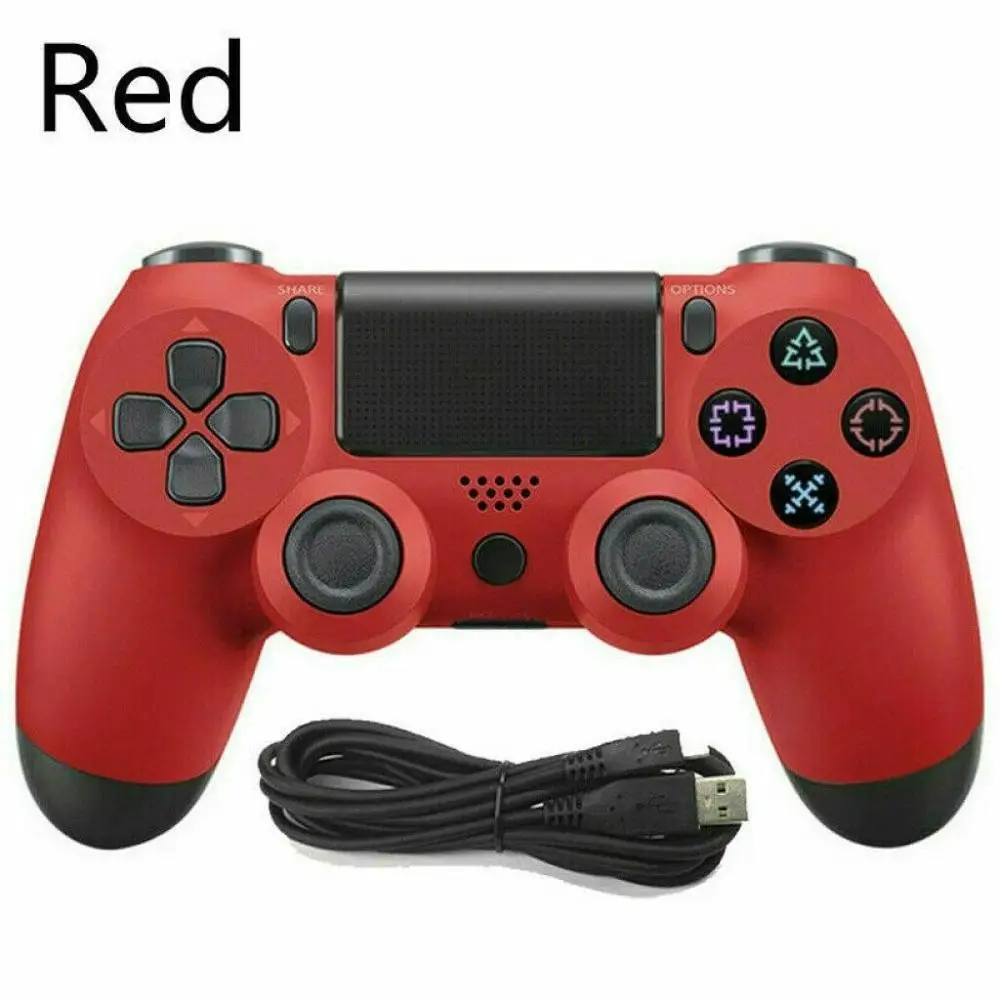 Дизайн PS4 контроллер Джойстик 8 цветов Micro-USB порт геймпад для игровая приставка Сони 4 PS4 игровая консоль с зарядным кабелем