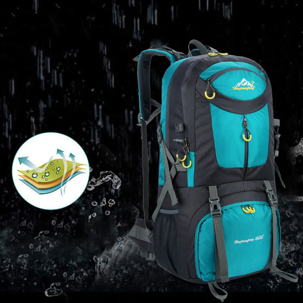 40L/50L/60L спортивные сумки для активного отдыха, походный рюкзак, рюкзаки, водонепроницаемый рюкзак для мужчин и женщин, уличный большой рюкзак для кемпинга, сумки для спортзала