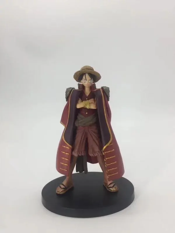 

Anime One Piece/Toy DXF Mantle Group Vertical Type Luffy Straw Hat Pirates Group Captain Garage Kit Model