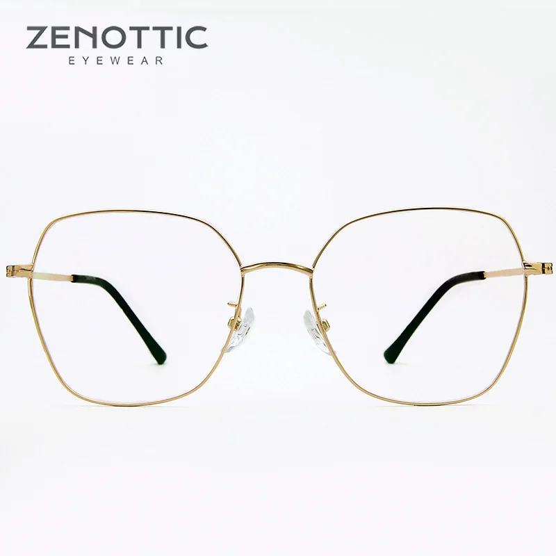 ZENOTTIC анти синий светильник компьютерные очки оправа для женщин фирменный дизайн