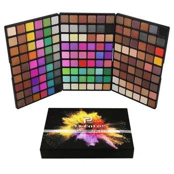 

162 Colors Cosmetic Powder Eyeshadow Palette Makeup Set Matt Available Colors Matte Pearlescent Eyeshadow Palette