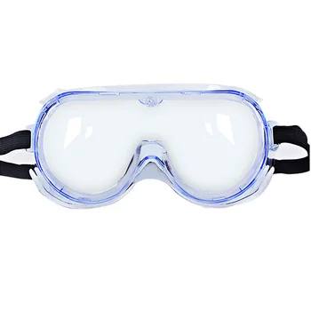 

1pair Chemical Splash Impact Goggles Clear Anti Fog Lens Safety Glasses Eyewear for Science Class Lab Anti Virus Glasses