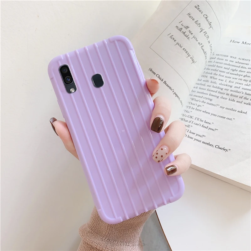 Чехол для Samsung Galaxy a20s a71 a7 a9 2019 2018 a10e a2 core m10 m20 m30 m40 противоударный силиконовый чехол
