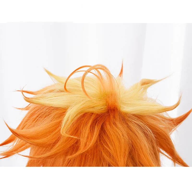 Morematch Emma cosplay Wig аниме Yakusoku no Neverland Женский оранжевый косплей парик обещанный Neverland Emma Косплей