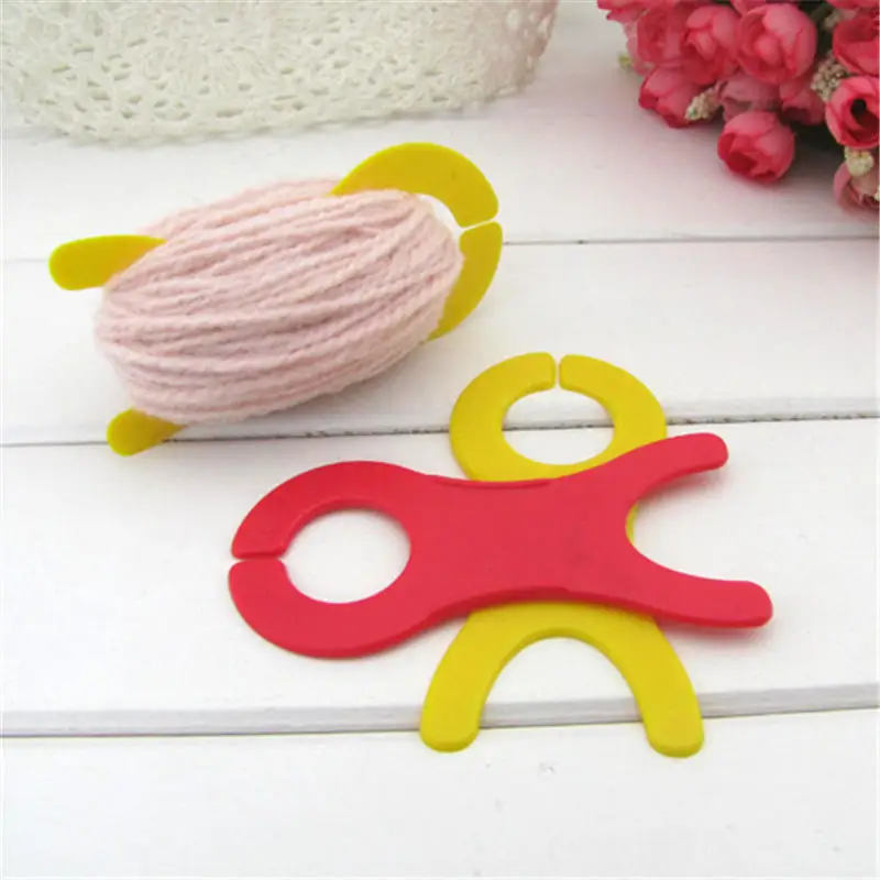 50-PCs-Random-Color-Plastic-Threading-Winding-Board-Embroidery-String-Card-Cross-Stitch-Yarn-Line-String