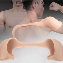 Сильный человек, мускулы на плечах, крепкий человек, силиконовый искусственный костюм для косплея, крепкий боди для мужчин, Корректирующее платье для косплея, Новинка