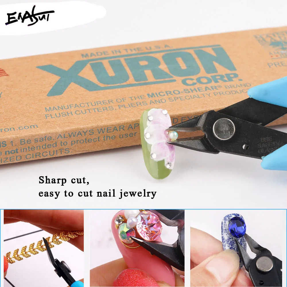 ENASUI Beauty Nail Pliers Dead Skin Scissors Nail Cuticle Tweezer Cutter Nipper Remove Callus Manicure Art Grooming Tool
