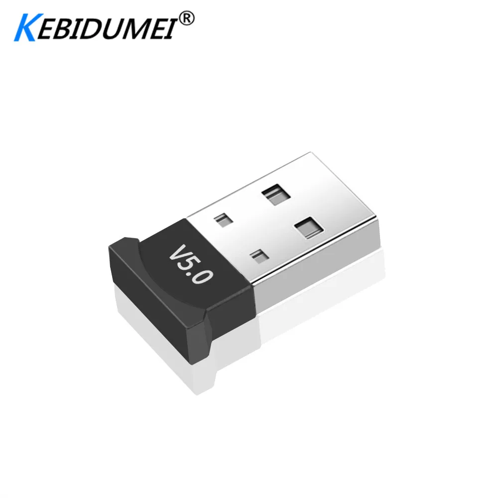 Беспроводной usb адаптер Kebidumei Bluetooth 5 0 мини USB приемник BT5.0V ключ для ноутбука мыши